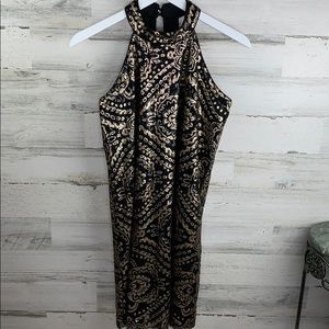 Black & Gold Dress - Alta Francesca’s Closet